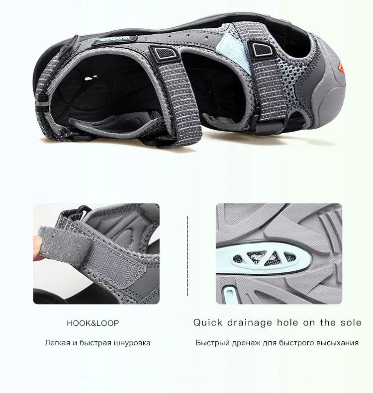 HUMTTO Hiking Shoes for Women Outdoor Sandals Womens Breathable Water Beach Sandals Summer Camping Fishing Climbing Aqua Sneaker