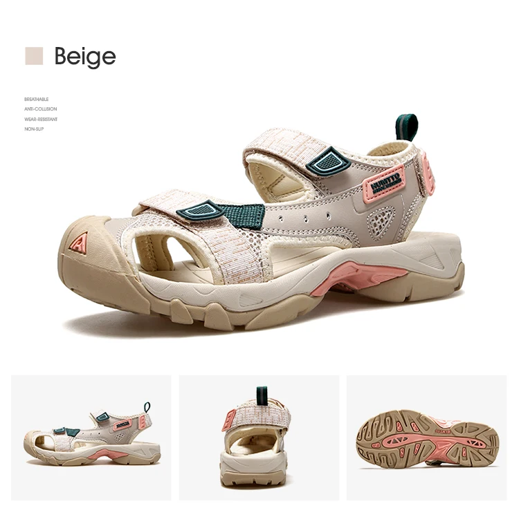 HUMTTO Hiking Shoes for Women Outdoor Sandals Womens Breathable Water Beach Sandals Summer Camping Fishing Climbing Aqua Sneaker