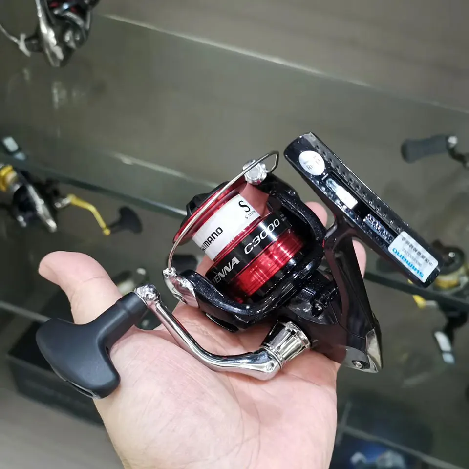SHIMANO SIENNA Spinning Fishing Reel AR-C Metal Spool Both Freshwater and Seawater Can Be Used Max 8.5kg Power