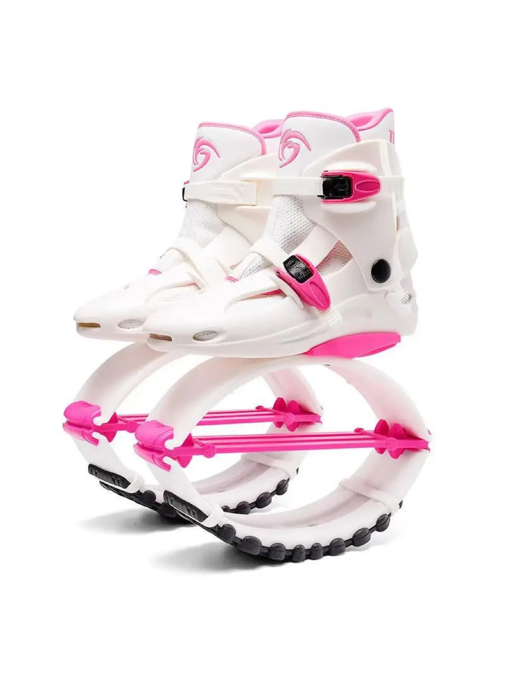 TFAN JUMP Kangaroo Jump Shoes Workout Jumpers Gen II Series NEW PINK WHITE