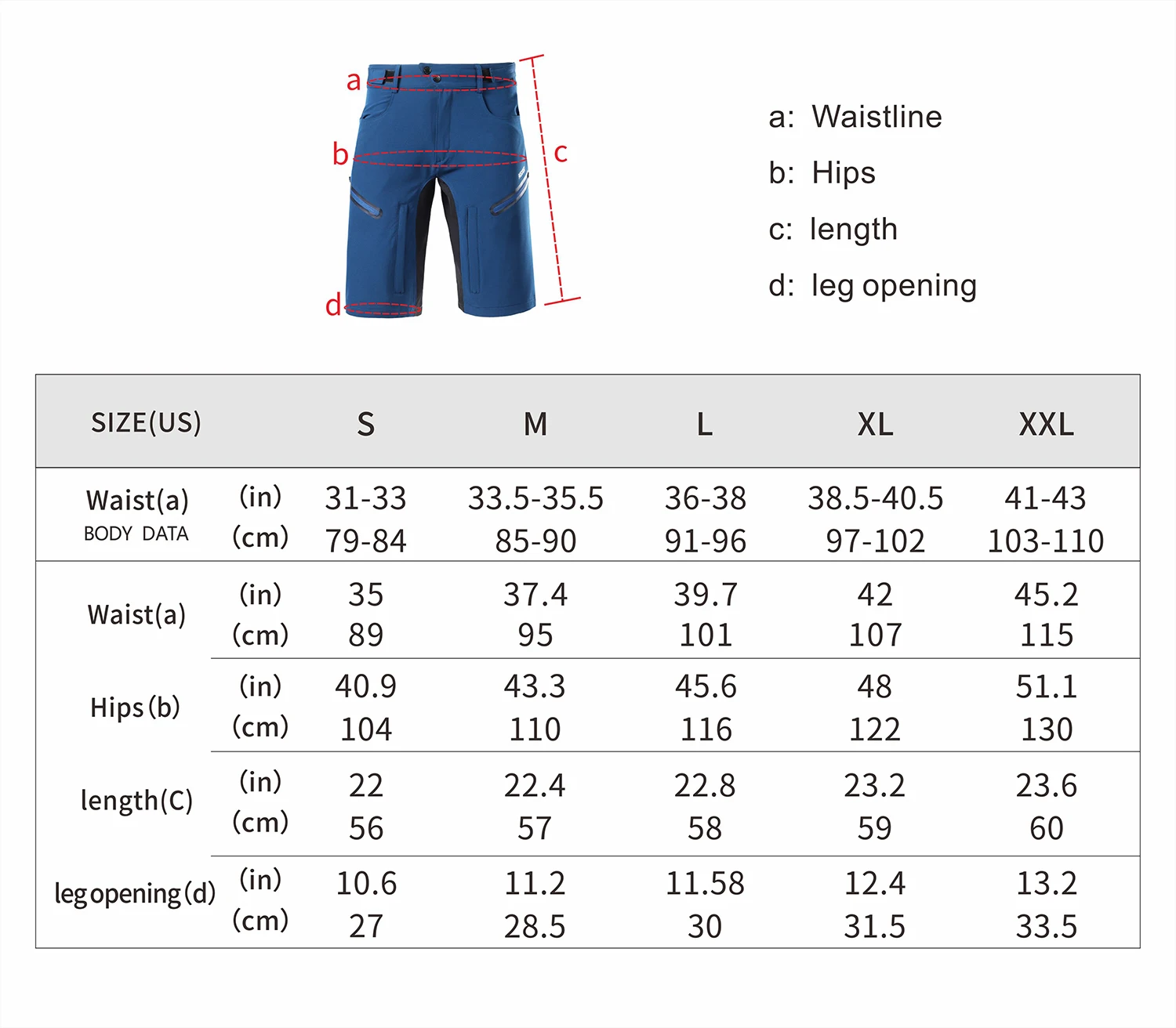 ARSUXEO Men's Cycling Shorts With Padded Summer Outdoor Sports MTB Downhill Trousers Bike Mountain Bicycle Shorts Loose Fit 2006