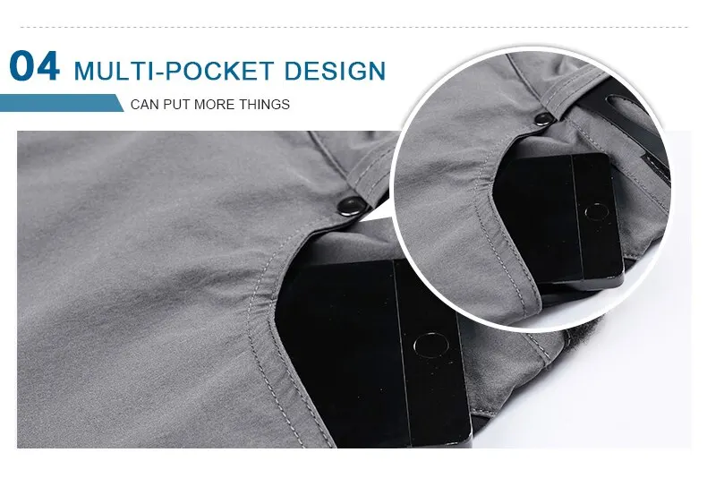 X-TIGER Mountain Bike Shorts Multi-Pockects Breathable Loose Riding Road MTB Shorts Outdoor Sports Waterproof Cycling Pants