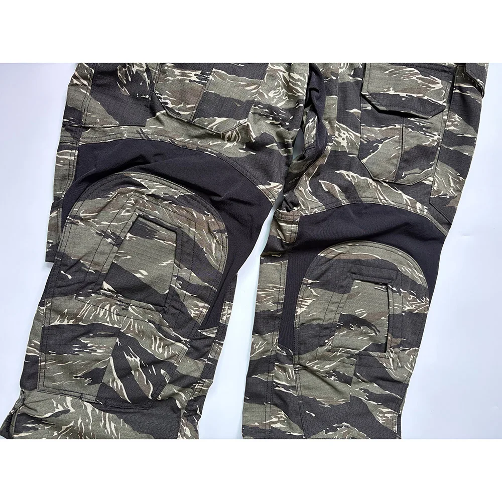 Jungle Tiger Spot Desert Night Camo G3 Tactical Trousers Frog Suit JWD Silver Tiger Spot Tear Resistance Single Pants
