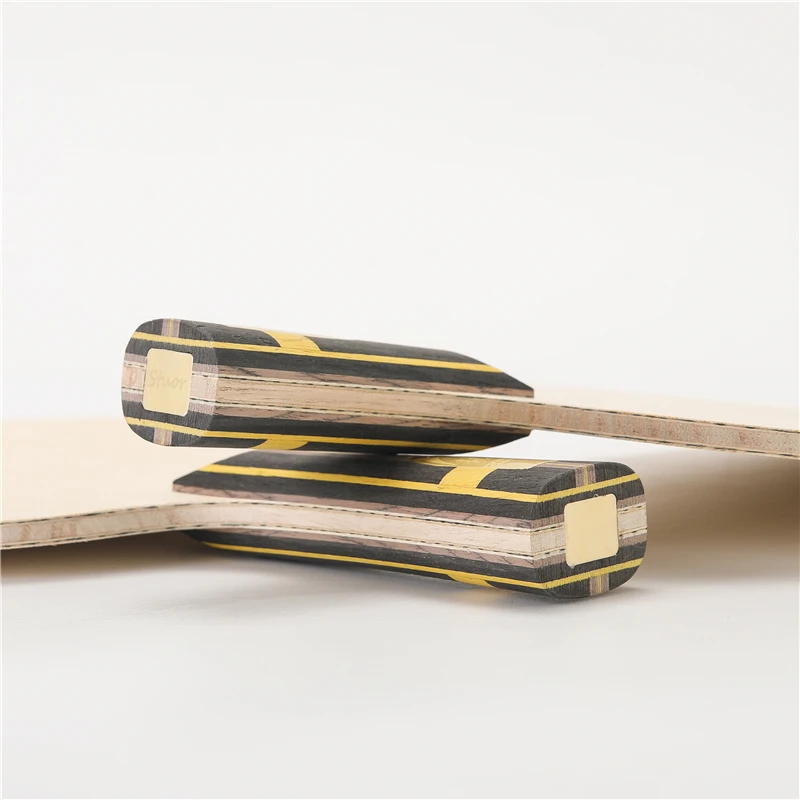 Stuor ZHANG PROFESSIONAL Table Tennis Racket BLACK GREY Carbon Ping Pong Pats Fast Attacking Carbon Fiber Table Tennis Blades