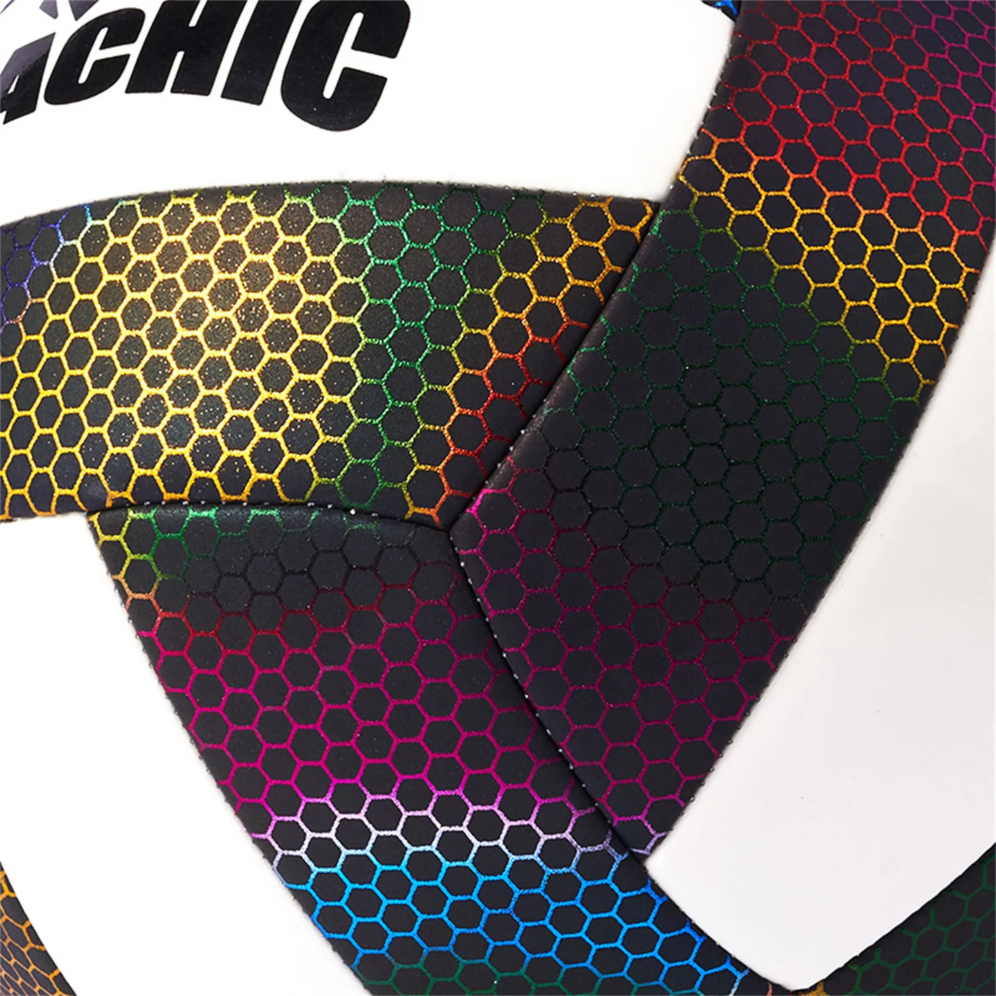 Holographic Reflect Light Fluorescence Volleyball Official Size And Weight No.5 Machine Sewing Soft Touch Beach Volleyball