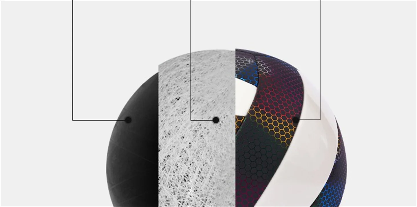 Holographic Reflect Light Fluorescence Volleyball Official Size And Weight No.5 Machine Sewing Soft Touch Beach Volleyball