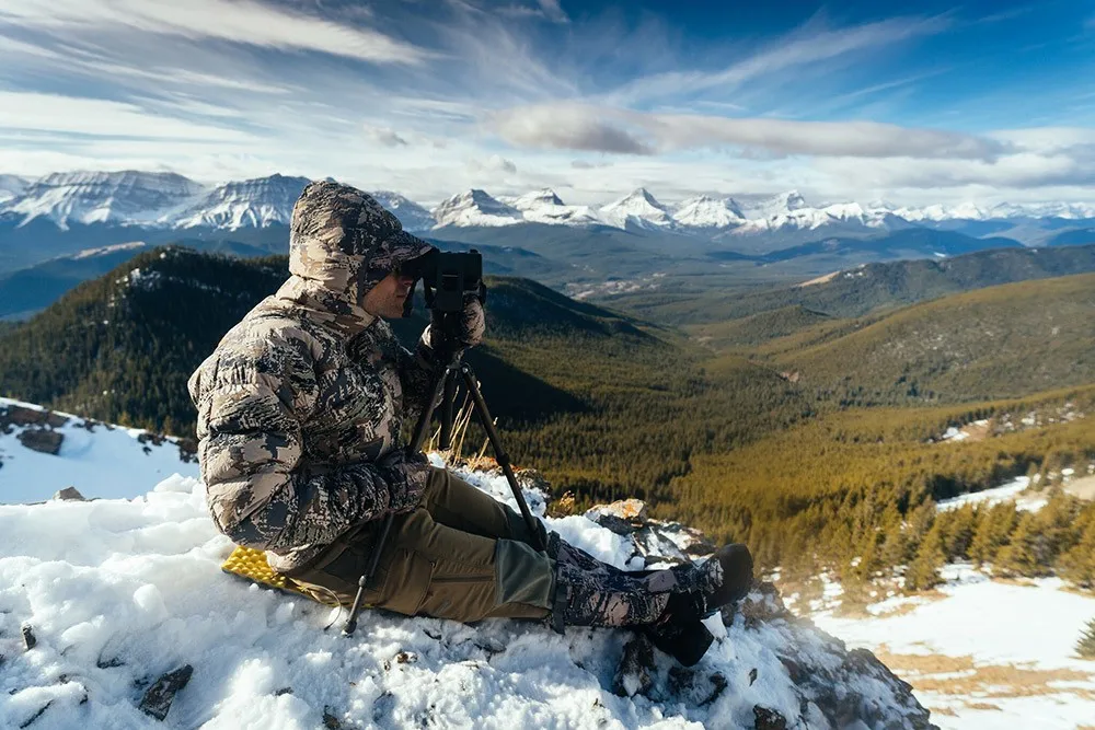 Men's Kelvin Light Down Jacket Winter Camouflage Fishing Hunting Suit