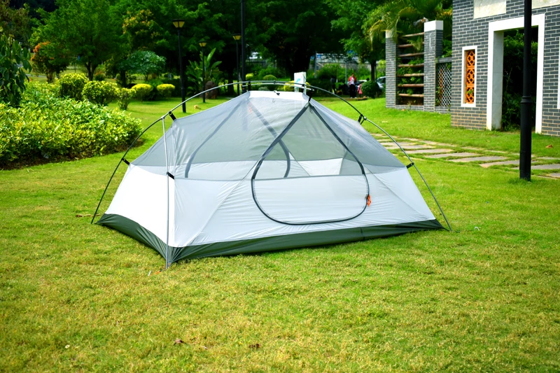 Silicone Coated Backpacking Tent, Lightweight for 4Season Outdoor Camping,Hiking,MSR Style, Includes Footprint, High Waterproof
