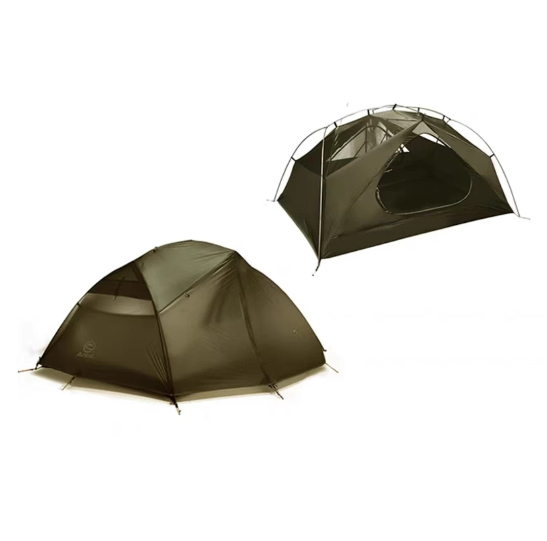 Silicone Coated Backpacking Tent, Lightweight for 4Season Outdoor Camping,Hiking,MSR Style, Includes Footprint, High Waterproof