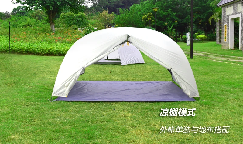 Silicone Coated Backpacking Tent, Lightweight for 4Season Outdoor Camping,Hiking,MSR Style, Includes Footprint, High Waterproof