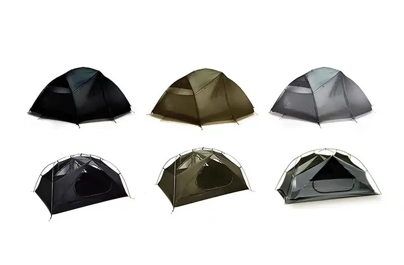 Silicone Coated Backpacking Tent, Lightweight for 4Season Outdoor Camping,Hiking,MSR Style, Includes Footprint, High Waterproof