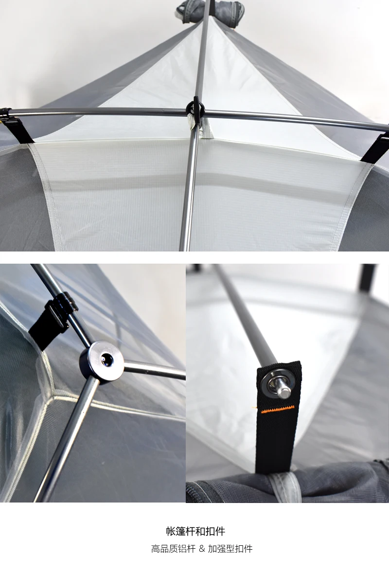 Silicone Coated Backpacking Tent, Lightweight for 4Season Outdoor Camping,Hiking,MSR Style, Includes Footprint, High Waterproof
