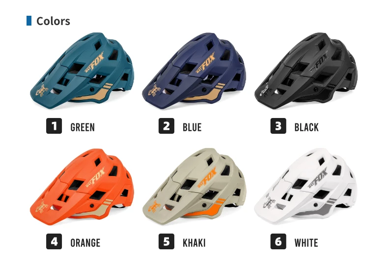 BATFOX Bike Helmet Men's Bicycle Helmet MTB Casco Bicicleta Mountain Bike Casco Ciclismo Hombre Matte Black Cycling Helmets