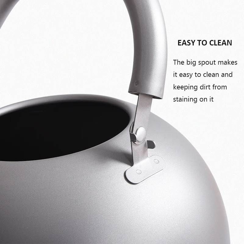 Boundless Voyage Titanium Kettle Tea Teapot 2L Bacteriostatic Cookware Ultralight Outdoor Picnic Camping Tableware Coffee Pot