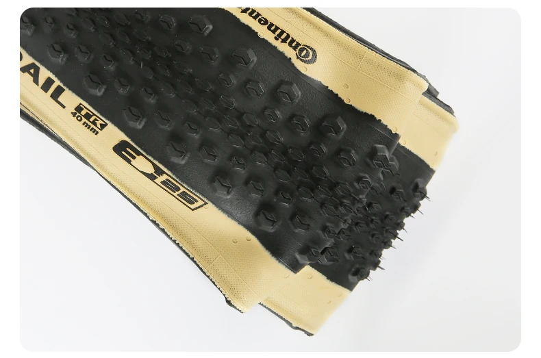 Continental Terra Trail 700x40C 45 50C Tubeless Ready Road Bicycle Tire Black/Cream/Brown 3/180 TPI Folding Tyre Nobox Pure Grip
