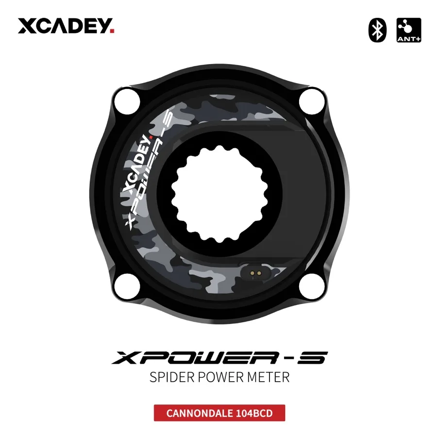 XCADEY XPOWER-S Road Bicycle Bike MTB Spider Power Meter For SRAM ROTOR RaceFce Crank Chainring 104BCD 110BCD