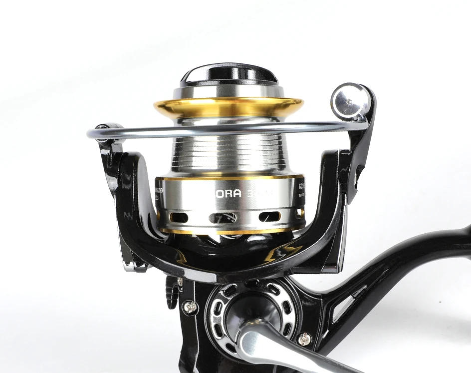 MIFINE-AURORA Powerful Fishing Reel, Spinning Reel 5.2:1/4.7:1, Spare Spool, Saltwater, Freshwater, Carp Fishing, 7 + 1BB