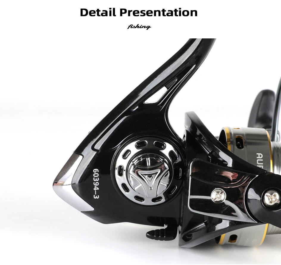 MIFINE-AURORA Powerful Fishing Reel, Spinning Reel 5.2:1/4.7:1, Spare Spool, Saltwater, Freshwater, Carp Fishing, 7 + 1BB