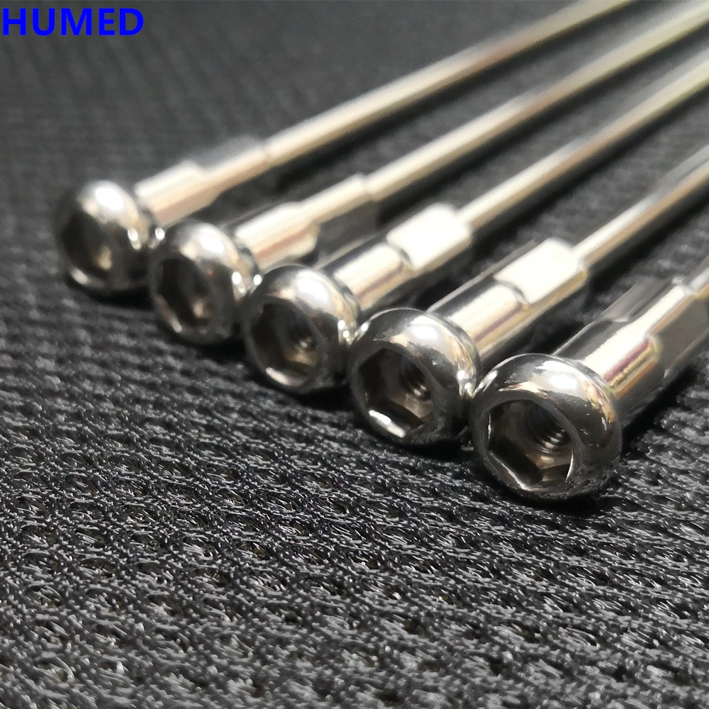 36 Pcs/lot 9G Diameter 3.5mmX100-225mm mm Retrofit Off-road Bike Spokes 304 Stainless Steel E-bike Motorcycle Wheel Spokes