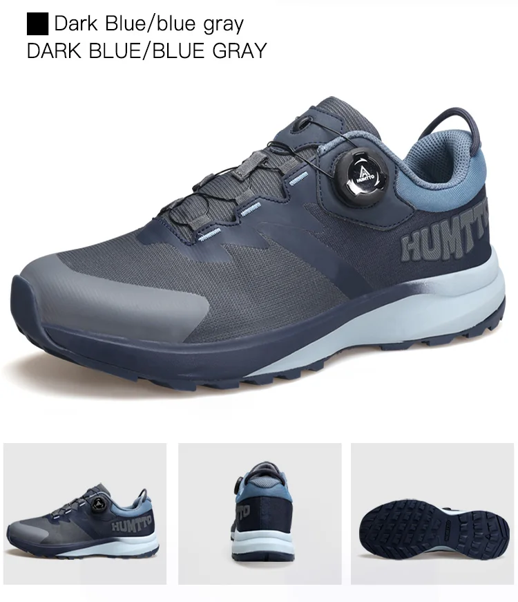 HUMTTO Breathable Shoes for Men Luxury Designer Men's Sneakers Anti-slip Sports Hiking Boots Man 2024 Outdoor Trekking Sneaker