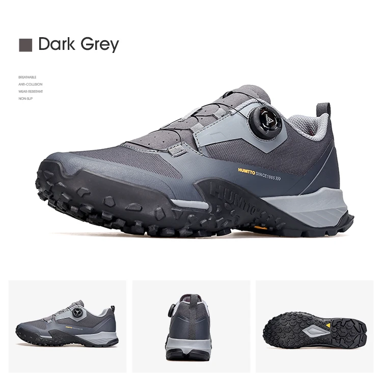 HUMTTO Breathable Shoes for Men Luxury Designer Men's Sneakers Anti-slip Sports Hiking Boots Man 2024 Outdoor Trekking Sneaker
