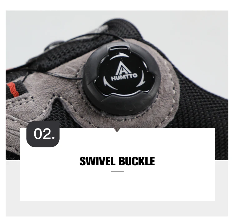 HUMTTO Breathable Shoes for Men Luxury Designer Men's Sneakers Anti-slip Sports Hiking Boots Man 2024 Outdoor Trekking Sneaker