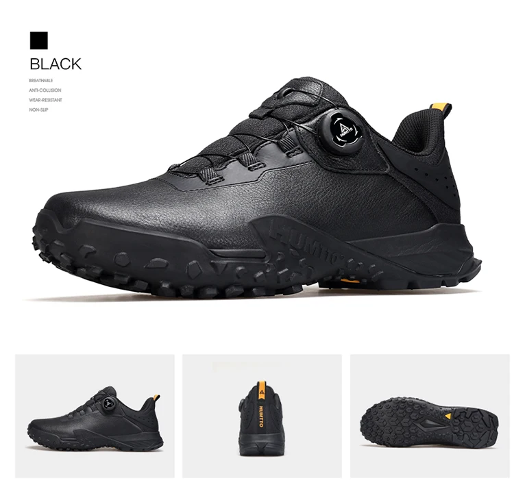 HUMTTO Breathable Shoes for Men Luxury Designer Men's Sneakers Anti-slip Sports Hiking Boots Man 2024 Outdoor Trekking Sneaker