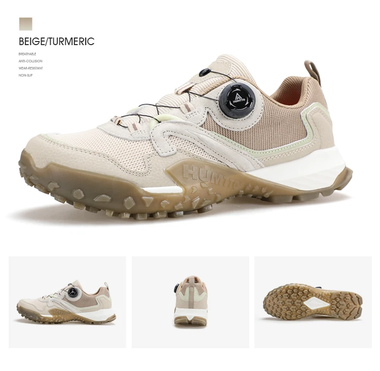 HUMTTO Breathable Shoes for Men Luxury Designer Men's Sneakers Anti-slip Sports Hiking Boots Man 2024 Outdoor Trekking Sneaker