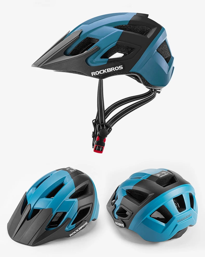 ROCKBROS Bicycle Helmet Men Women Breathable Shockproof MTB Road Bike Safety E-bike Helmet Cycling Aero Helmet Bike Equipment