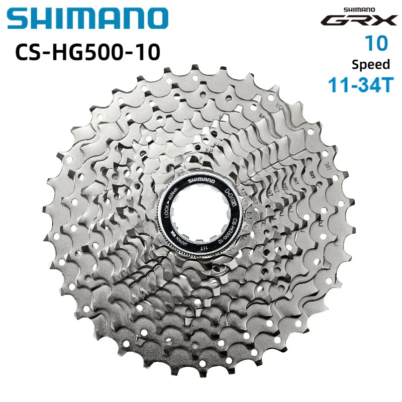 Shimano DEORE HYPERGLIDE CS-HG500 10 Speed Road Cassette 12-28T 11-25T/32T/34T CS-HG50-10 11-36T MTB Cassette Sprocket Freewheel