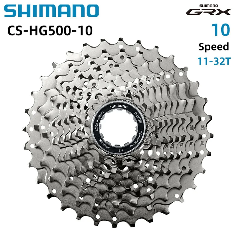 Shimano DEORE HYPERGLIDE CS-HG500 10 Speed Road Cassette 12-28T 11-25T/32T/34T CS-HG50-10 11-36T MTB Cassette Sprocket Freewheel