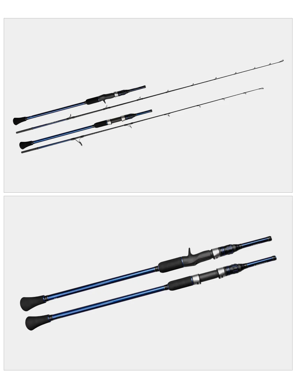 Noeby 1.83m 1.96m Slow Jigging Fishing Rod M ML 20kg Max Drag Fuji Guide High Sensitivity Carbon Spinning Casting Fishing Rods