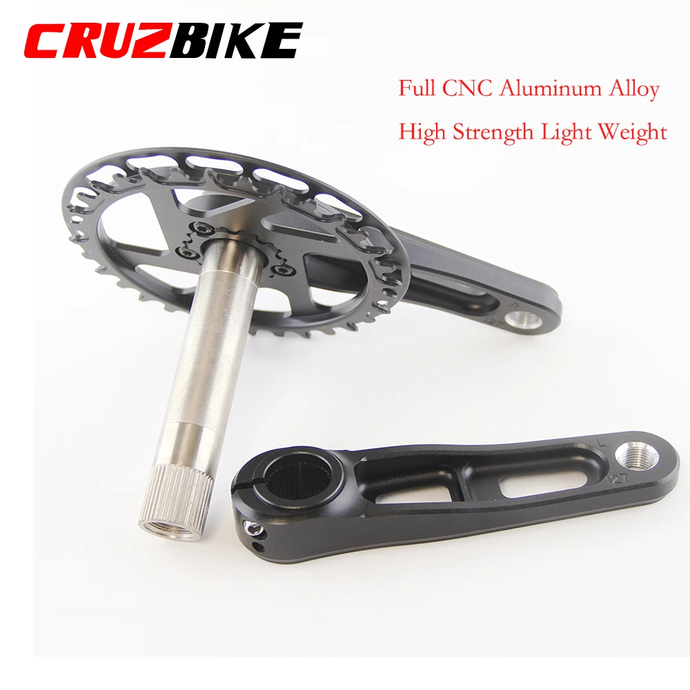 CRUZbike Children's Folding Bike Crankset Kid's Bicycle Hollow Tech Crank Ultralight  127/140/150mm