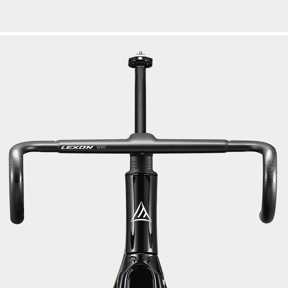 LEXON VERO Full Carbon Road Bike Handlebar Full Inner Cable Urltra-Light Bicycle Racing Handlebars Cycling Product Accessories