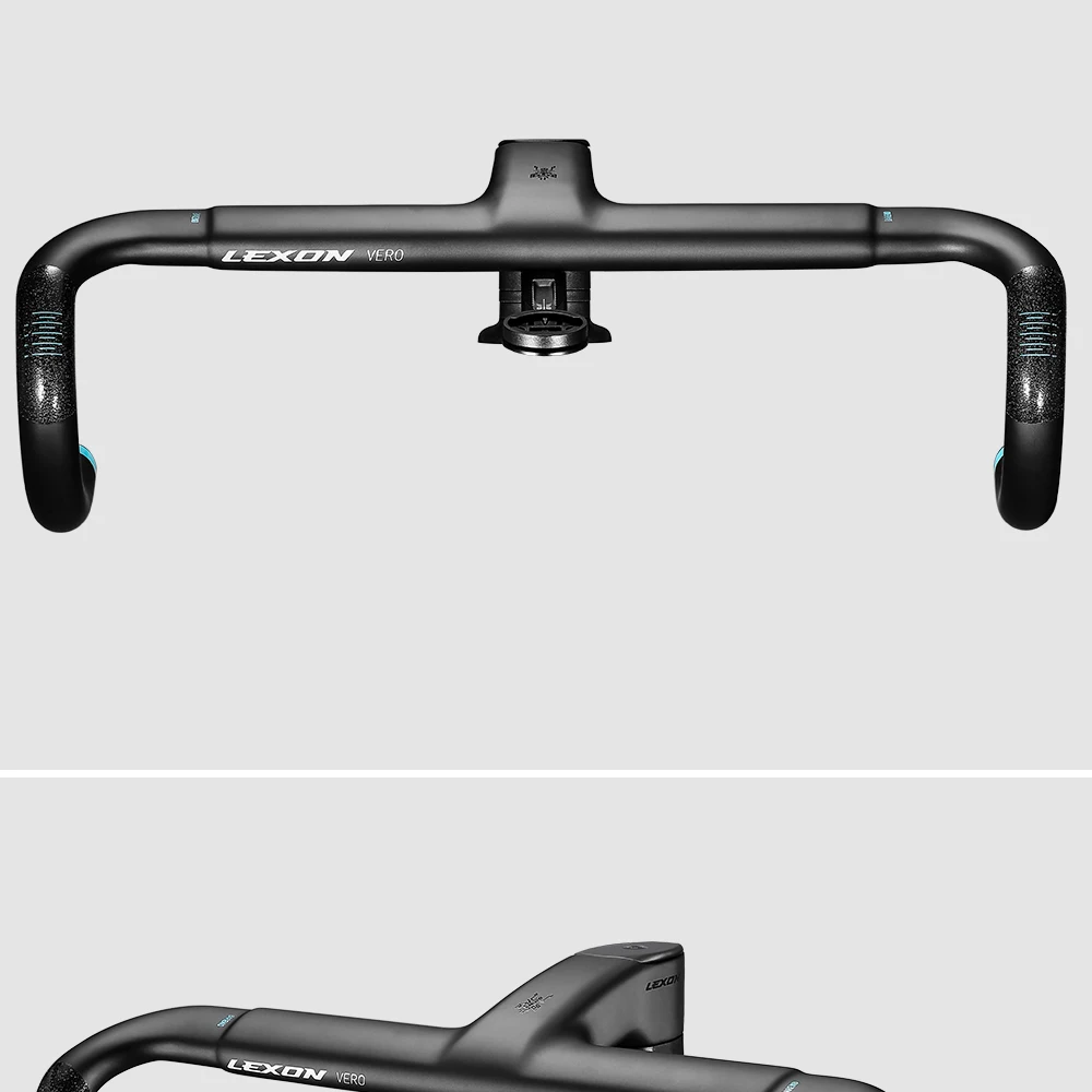 LEXON VERO Full Carbon Road Bike Handlebar Full Inner Cable Urltra-Light Bicycle Racing Handlebars Cycling Product Accessories