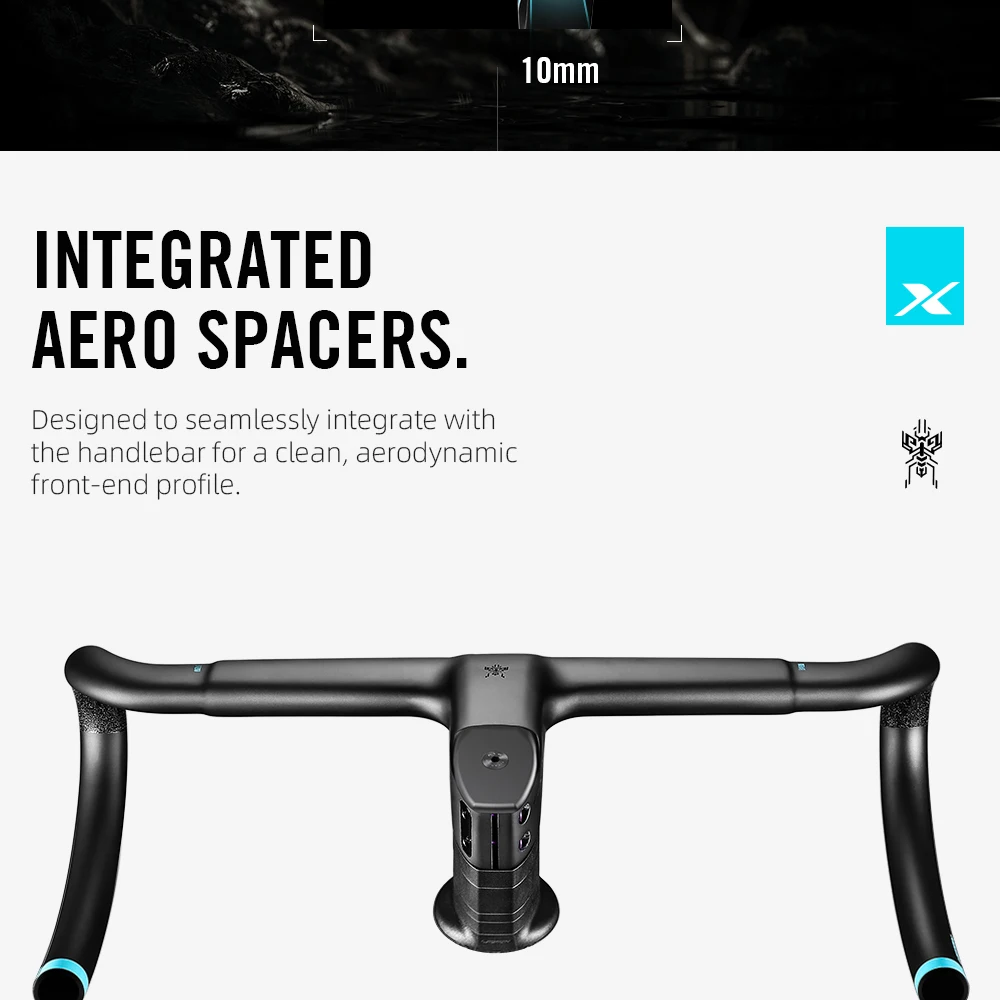 LEXON VERO Full Carbon Road Bike Handlebar Full Inner Cable Urltra-Light Bicycle Racing Handlebars Cycling Product Accessories