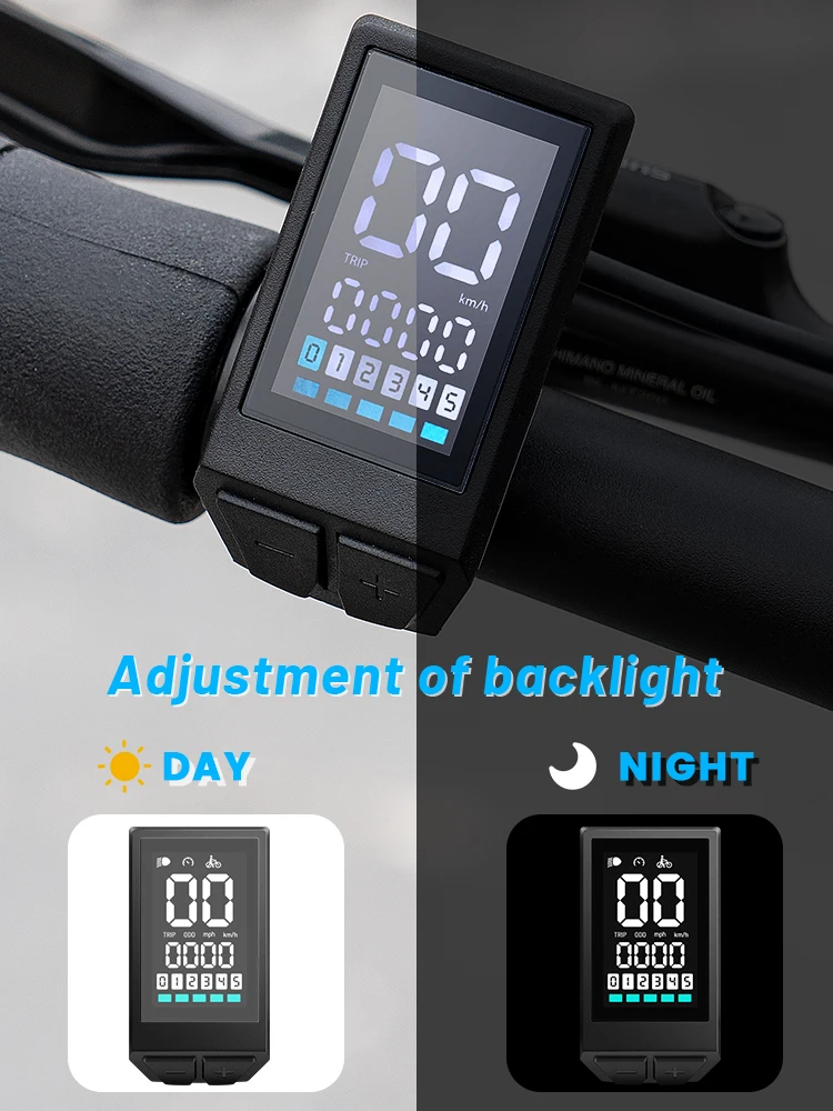 Bafang Display BN136 SW102 LCD Electric Bicycle Intelligent Instrument Display For Bafang Motor BBS01 BBS02 BBSHD