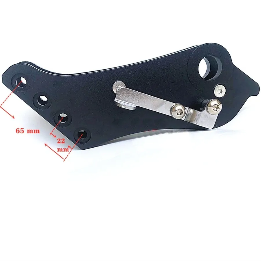 4 Holes Folding Mechanism For 10 Inch Electric Scooter Janobike T10 Folding Lock Connector Assembly