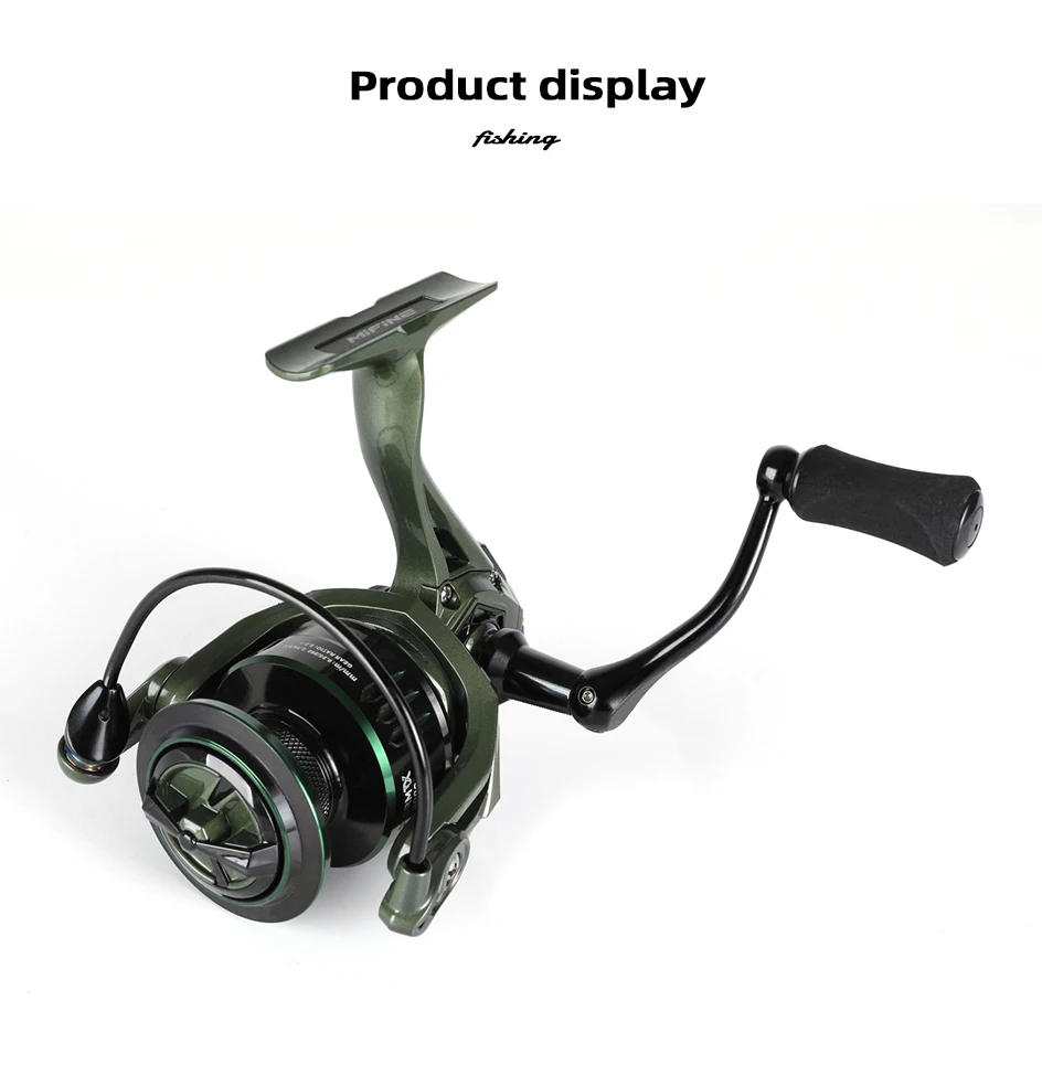 MIFINE STORM TX 12KG Max Drag Spinning Reel Ultraight Fishing Reel 9+1BB Saltwater Freshwater Carp Coil Brands Casting Reel