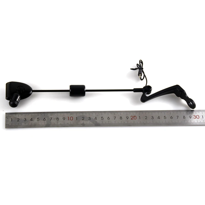JSFUN Fishing Swinger Set Bite Alarm Hanger Swinger 4 Colors LED Illuminated Indicator Carp Fishing Tackle In Zipper Case