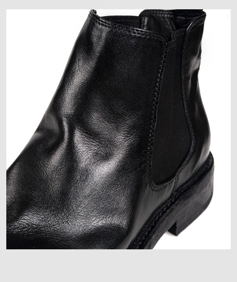 KOWM horsehide Hiking shoes walking boots men Goodyear shoes trendy ankle shoes walking trekking outdoor sneakers casual shoes