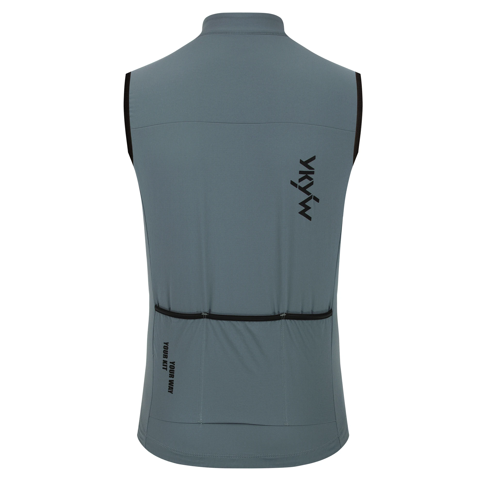 YKYWBIKE Men Cycling Gelit Thermal Fleece Bicycle Windbreaker Sleeveless Bike Vest Windproof Waterproof Cycling