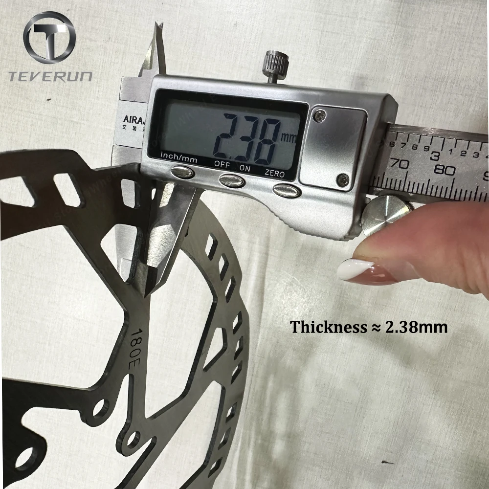 Original Teverun Fighter Supreme 7260R Brake Disc 180mm 7260R 180mm Brake Disc Teverun Fighter Supreme 180mm Brake Disc Part