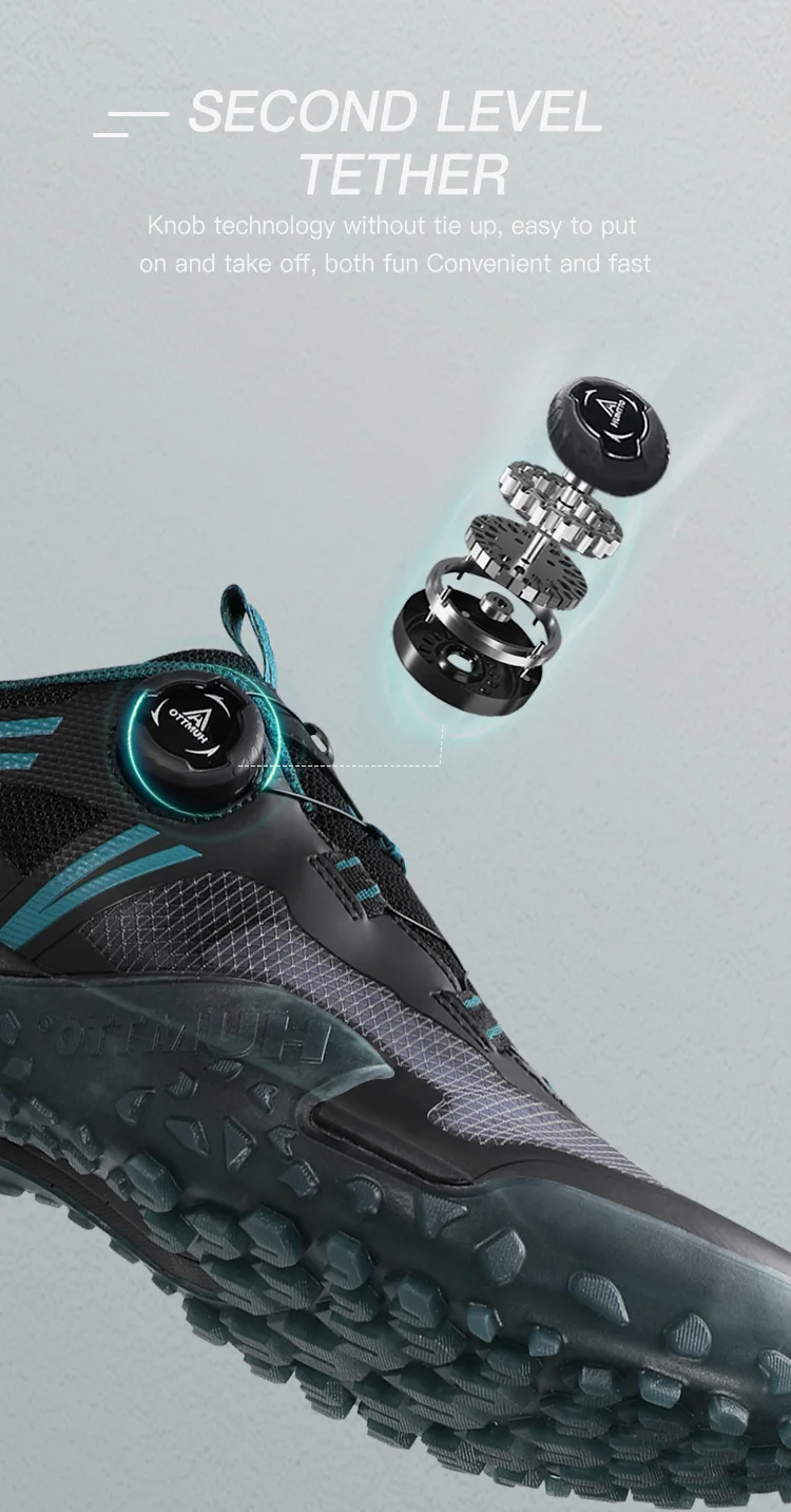 HUMTTO Breathable Hiking Boots Luxury Designer Trail Men's Sneakers Anti-slip Sports Shoes for Men Outdoor Trekking Sneaker Man