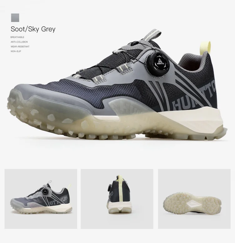 HUMTTO Breathable Hiking Boots Luxury Designer Trail Men's Sneakers Anti-slip Sports Shoes for Men Outdoor Trekking Sneaker Man