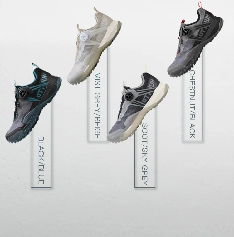 HUMTTO Breathable Hiking Boots Luxury Designer Trail Men's Sneakers Anti-slip Sports Shoes for Men Outdoor Trekking Sneaker Man