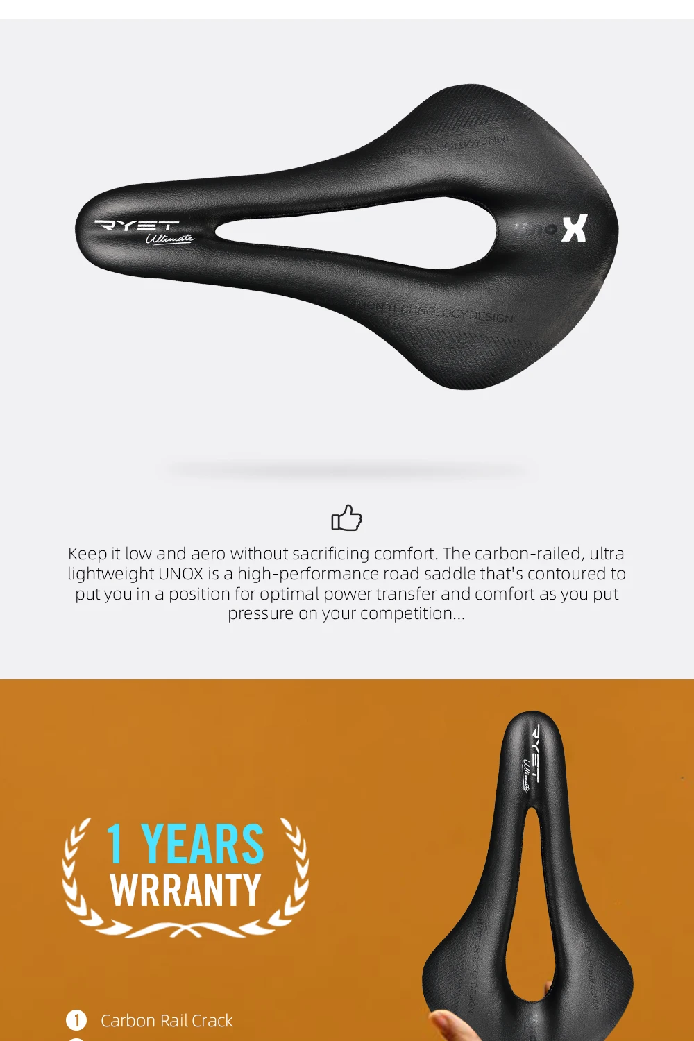 RYET Carbon Bike Saddle Ultralight Leather Road Bike MTB Racing Pu Soft Seat Cushion Bicycle OVAL RAIL7*9 Seating Cycling Parts
