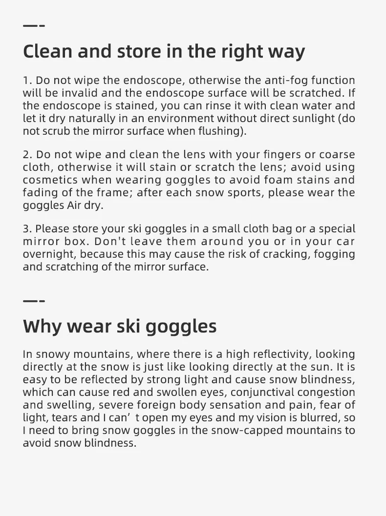 VECTOR Ski Goggles Snowboard Anti-fog and Anti-ultraviolet Poc Men Women Skiing Eyewear UV400 Snow Protection Glasses Double