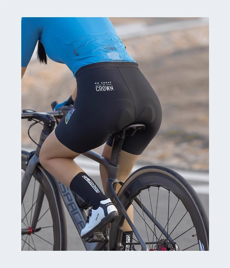 LAMEDA Summer Women Cycling Bib Shorts 3D Padded MTB Bicycle Shorts with Shoulder Straps Bike Biking Bib Shorts Pants Quick-Dry