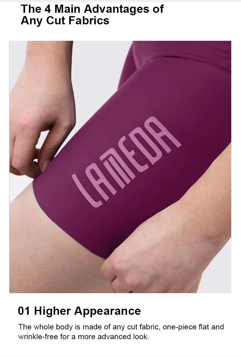 LAMEDA Summer Women Cycling Bib Shorts 3D Padded MTB Bicycle Shorts with Shoulder Straps Bike Biking Bib Shorts Pants Quick-Dry